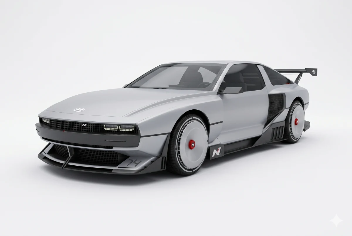 Modelo 3D STL - Hyundai N Vision 74 2022